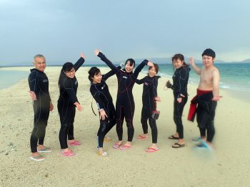 石垣島体験ダイビング　幻の島へ上陸