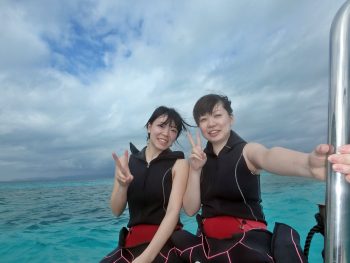 石垣島　体験ダイビング　女子旅